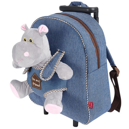 Holly Hypopotamo Trolley with plush toy 38cm - Nerdscape