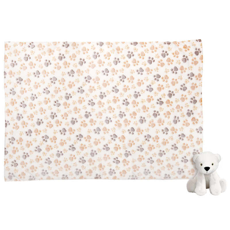 Perry Bear Soft blanket + plush toy 22cm Nerdscape