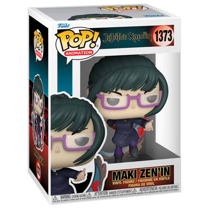 Funko Pop! Jujutsu Kaisen Maki Zenin - Figura da Collezione Vinyl Nerdscape