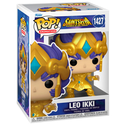 Funko Pop! Saint Seiya Knights of the Zodiac Leo Ikki - Figura da Collezione Vinyl Nerdscape