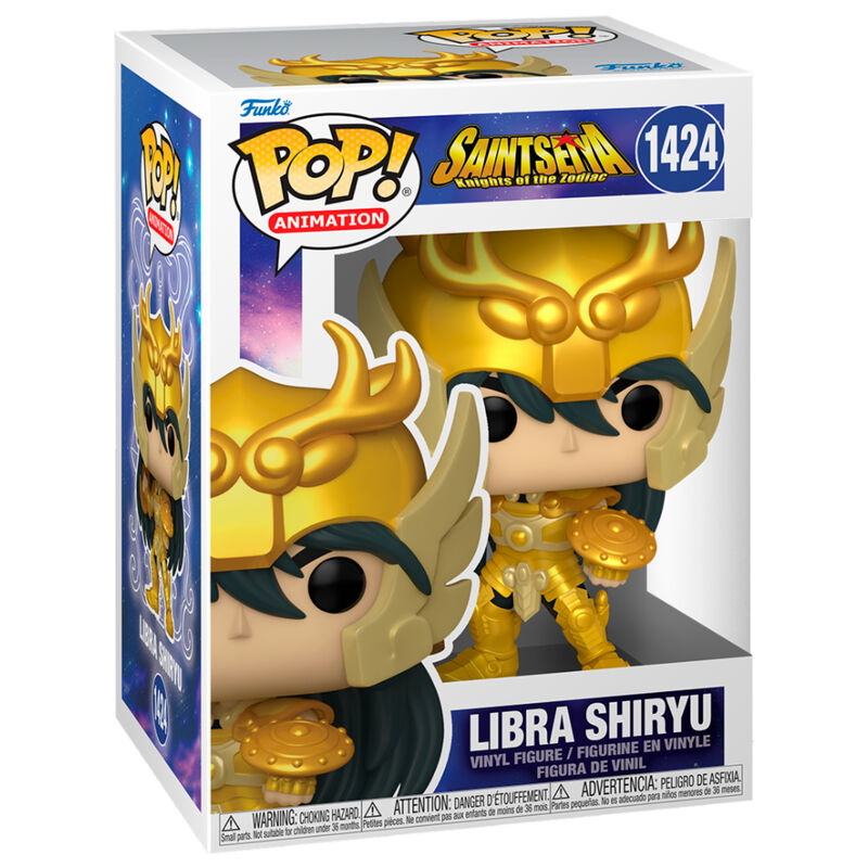 Funko Pop! Saint Seiya Knights of the Zodiac Libra Shiryu - Figura da Collezione Vinyl Nerdscape