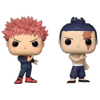 Funko Pop! Jujutsu Kaisen Yuji Itadori & Aoi Todo - Figura da Collezione Vinyl Nerdscape