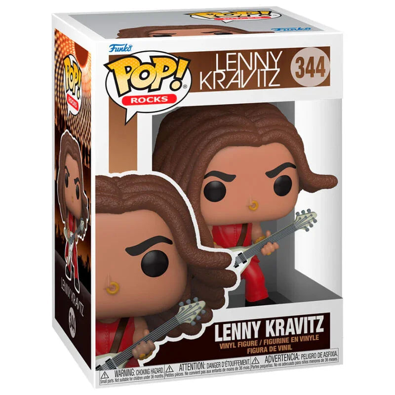 Funko Pop! Rocks Lenny Kravitz - Figura da Collezione Vinyl Nerdscape