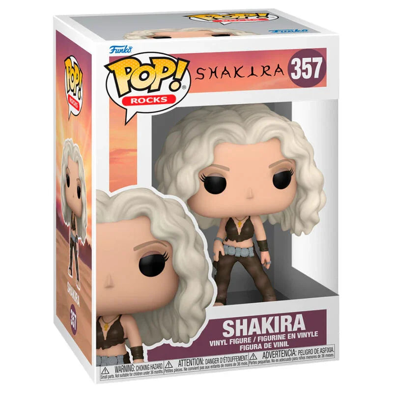 Funko Pop! Rocks Shakira - Figura da Collezione Vinyl Nerdscape