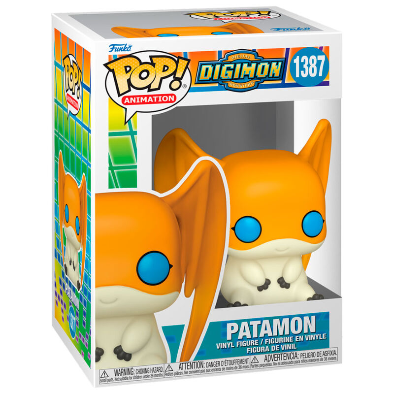 Funko Pop! Digimon Patamon - Figura da Collezione Vinyl Nerdscape