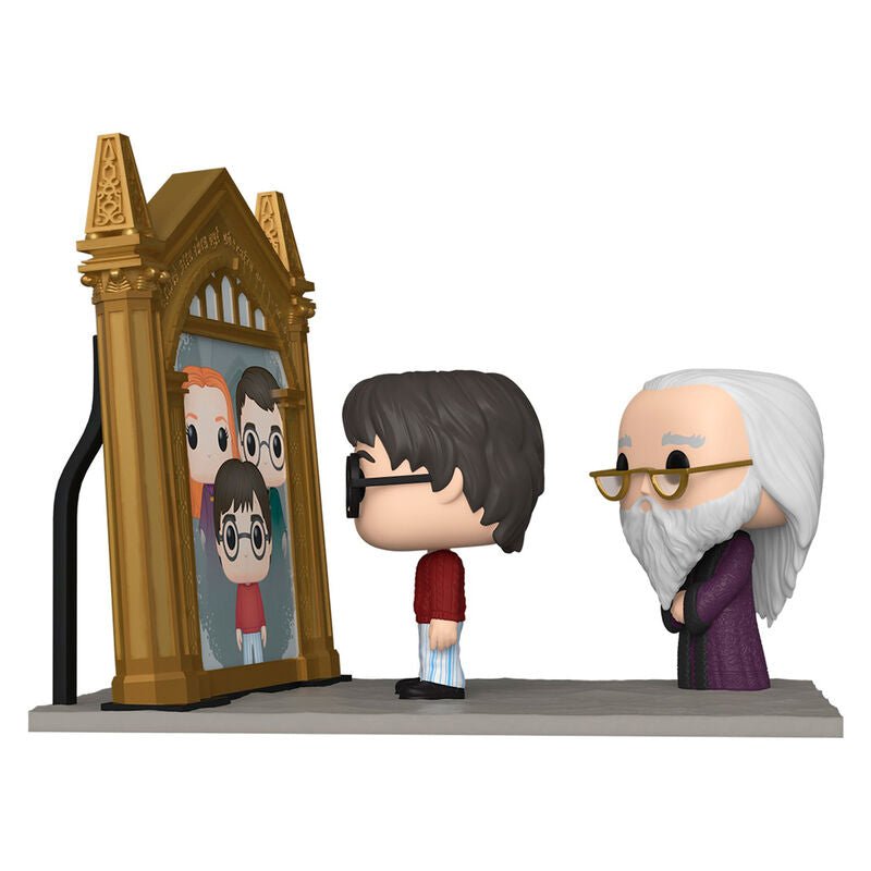 POP figure Moment Harry Potter - Harry Potter & Albus Dumbledore the Mirror of Erised Exclusive - Nerdscape