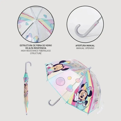 Disney Minnie bubble manual umbrella 45cm Nerdscape