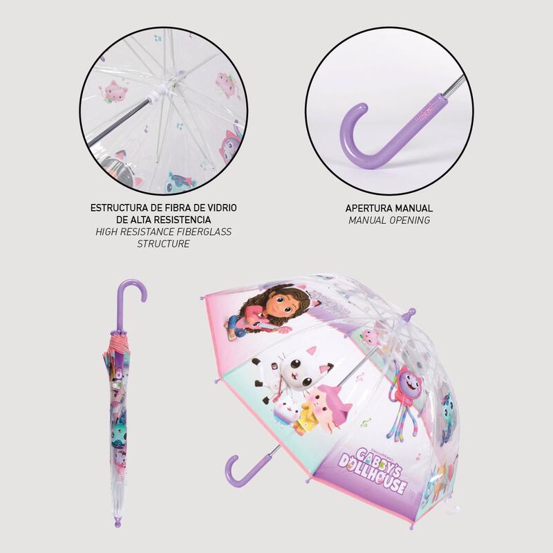 Gabbys dolls house bubble manual umbrella 45cm Nerdscape