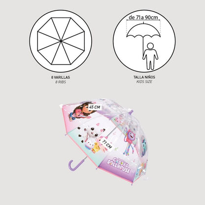 Gabbys dolls house bubble manual umbrella 45cm Nerdscape