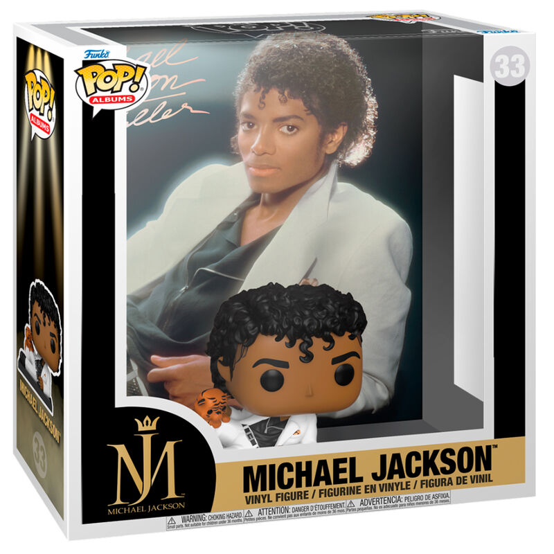 Funko Pop! Albums Michael Jackson Thriller - Figura da Collezione Vinyl Nerdscape