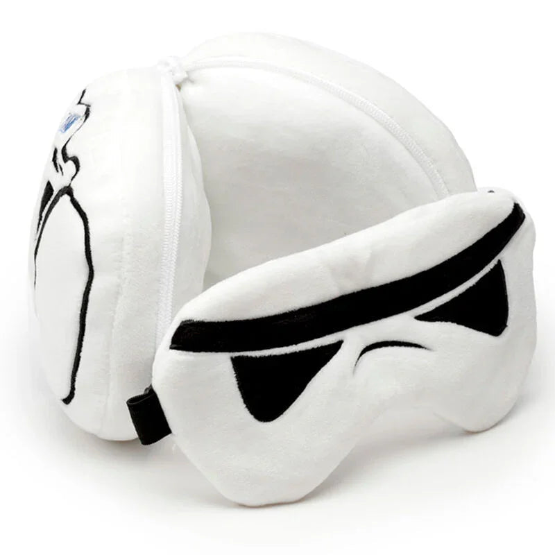 Relaxeazzz Star Wars Stormtrooper travel pillow eye mask Nerdscape