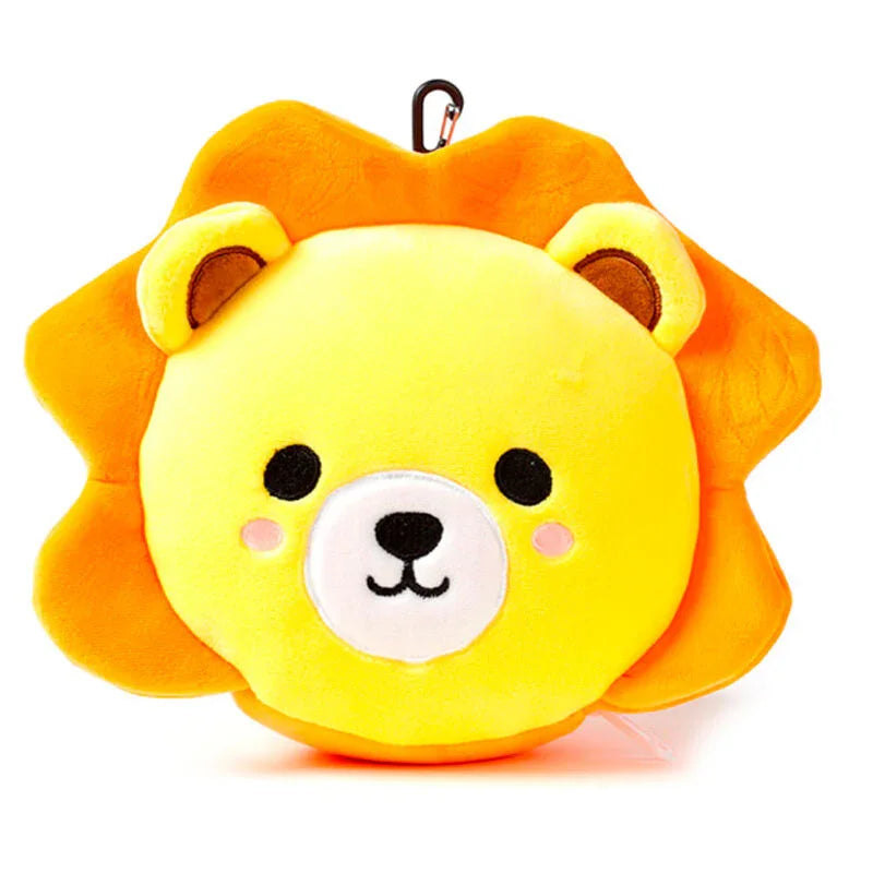 Relaxeazzz Adoramals Lion travel pillow eye mask Nerdscape