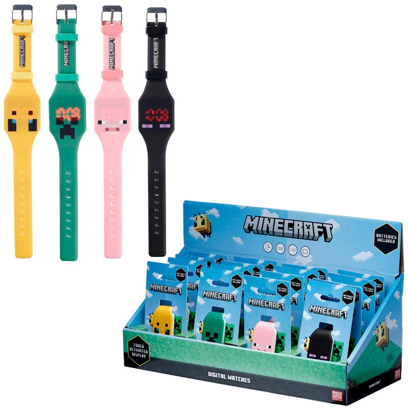 Minecraft digital watch Nerdscape