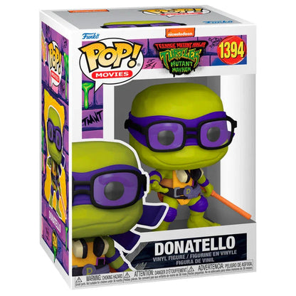 Funko Pop! Ninja Turtles Donatello - Figura da Collezione Vinyl Nerdscape