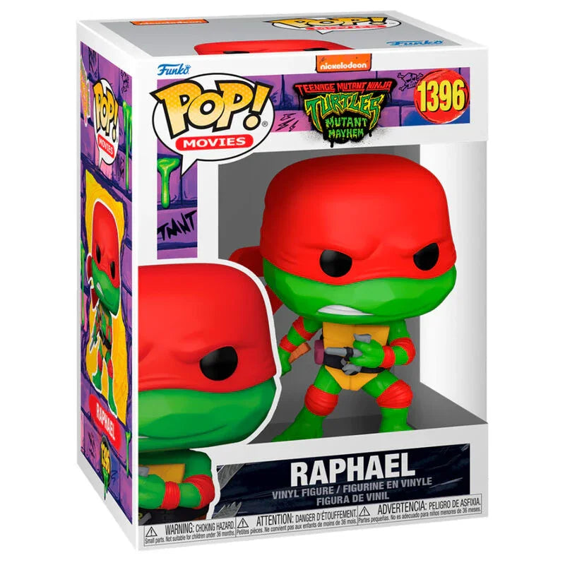Funko Pop! Ninja Turtles Raphael - Figura da Collezione Vinyl Nerdscape