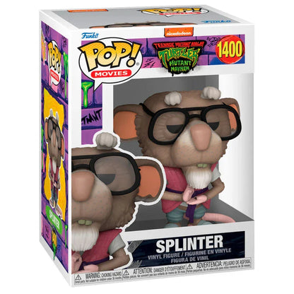 Funko Pop! Ninja Turtles Splinter - Figura da Collezione Vinyl Nerdscape
