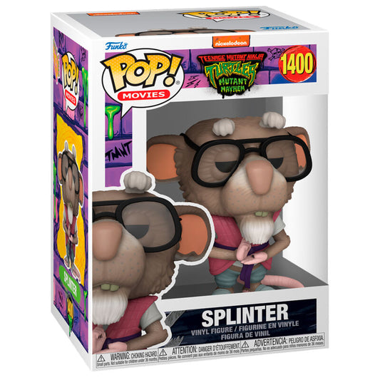 Funko Pop! Ninja Turtles Splinter - Figura da Collezione Vinyl