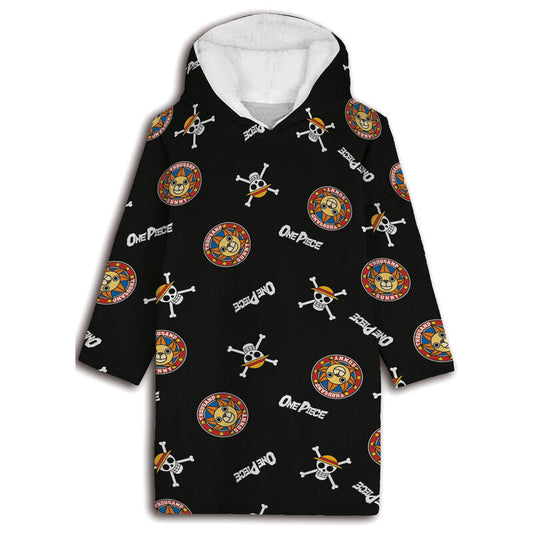 One Piece oversize sweatshirt coat adult coral Nerdscape