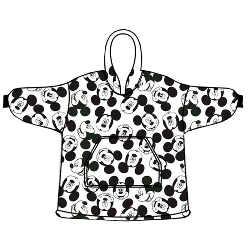 Disney Mickey oversize sweatshirt coat adult coral Nerdscape
