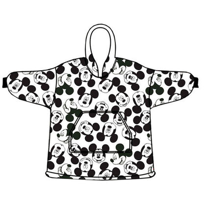 Disney Mickey oversize sweatshirt coat adult coral Nerdscape