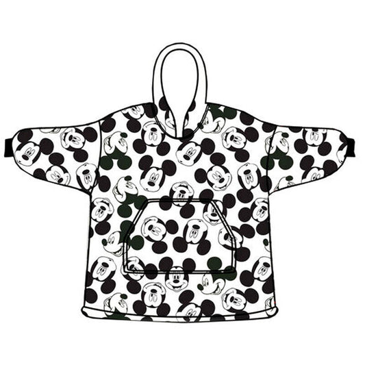Disney Mickey oversize sweatshirt coat kids coral Nerdscape