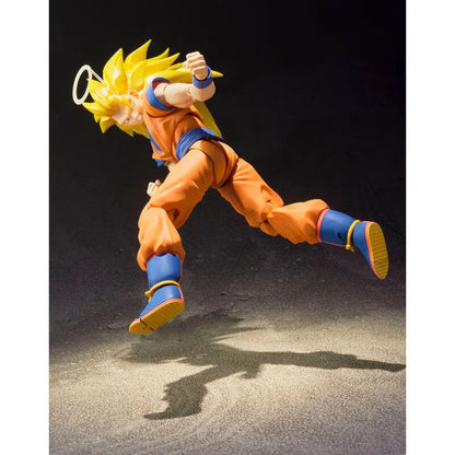 SH Figuarts Son Goku Super Saiyan 3 Dragon Ball Z - Figura da Collezione - Nerdscape Nerdscape