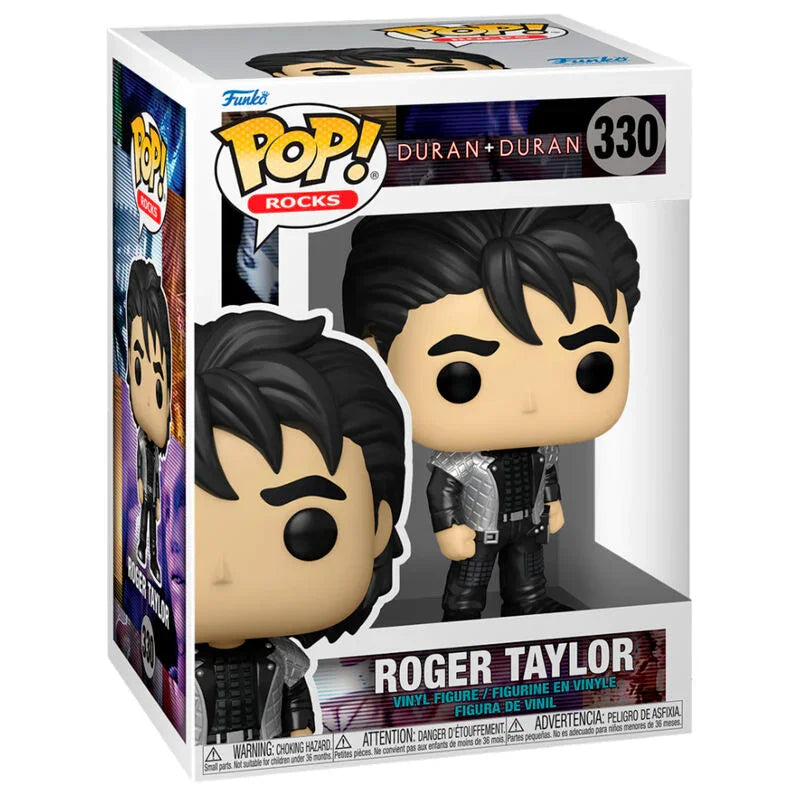 Funko Pop! Rocks Roger Taylor - Figura da Collezione Vinyl Nerdscape