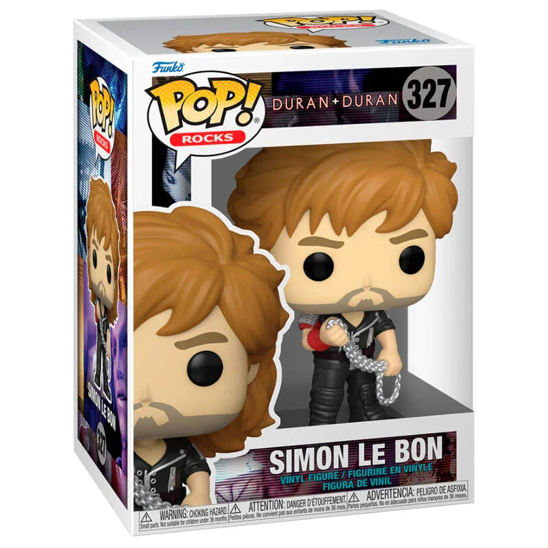 Funko Pop! Rocks Duran Duran Simon Le Bon - Figura da Collezione Vinyl Nerdscape