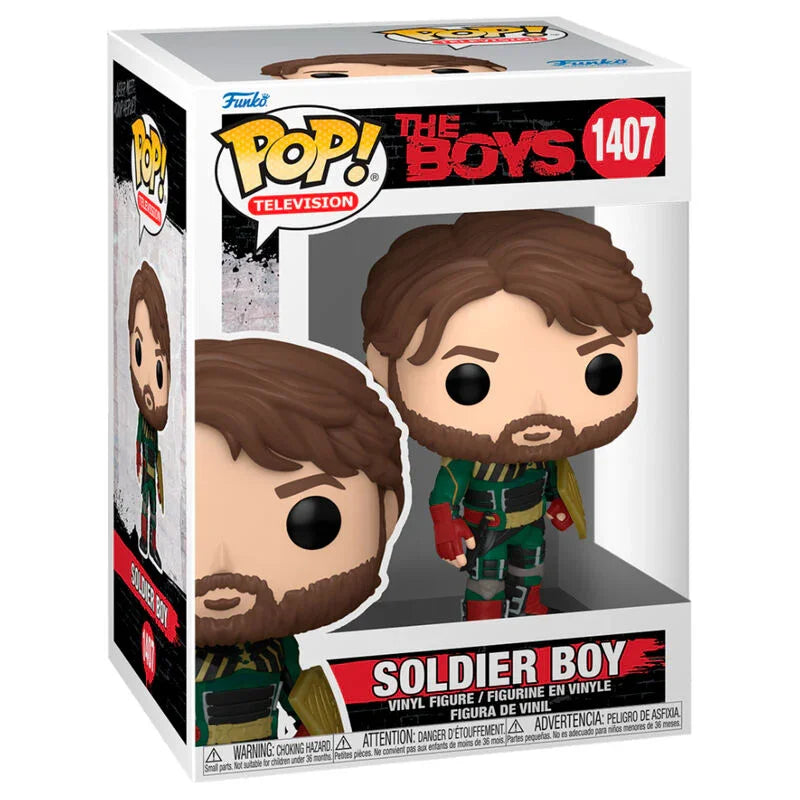 Funko Pop! The Boys Soldier Boy - Figura da Collezione Vinyl Nerdscape