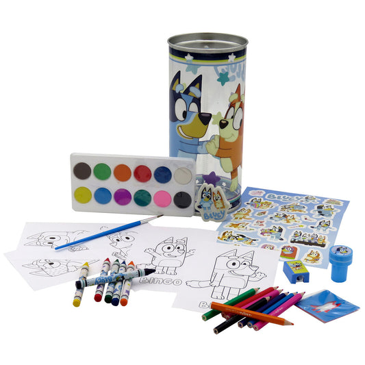 Bluey activity set money box 38pcs Nerdscape