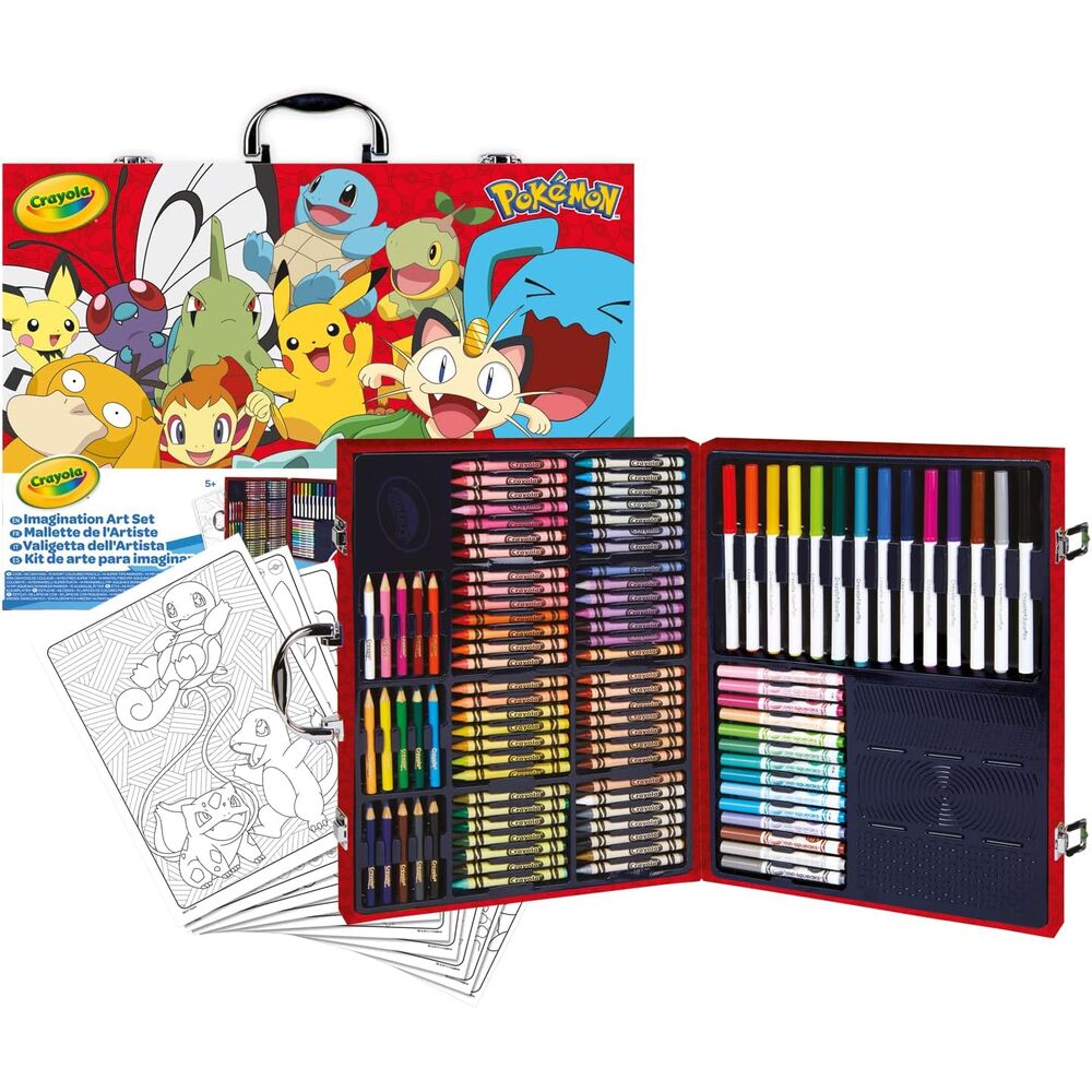 Crayola Pokemon Artist briefcase Nerdscape