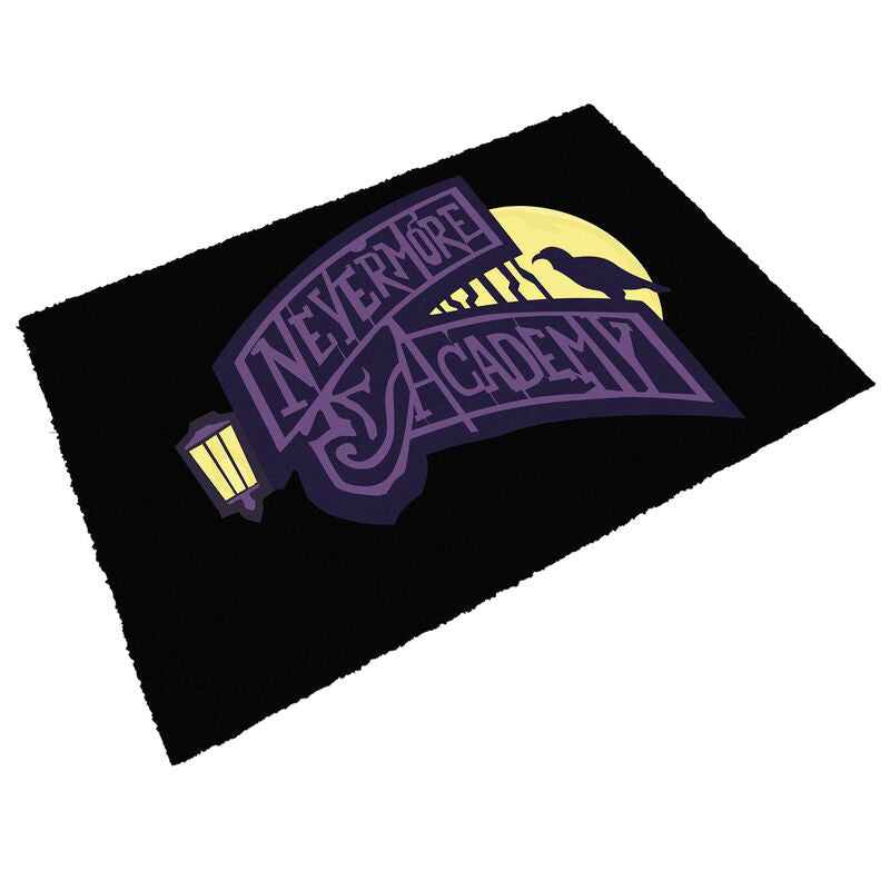 Wednesday Nevermore Academy doormat Nerdscape
