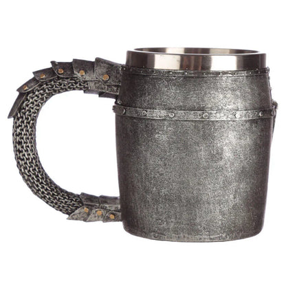 Medieval Helmet and Chain Mail jug Nerdscape