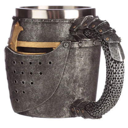 Medieval Helmet and Chain Mail jug Nerdscape