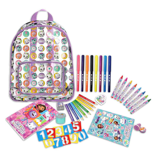 Gabbys Dolls House activity backpack 42pcs Nerdscape