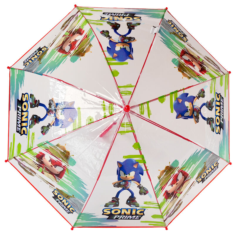 Sonic the Hedgehog manual transparent umbrella 48cm Nerdscape