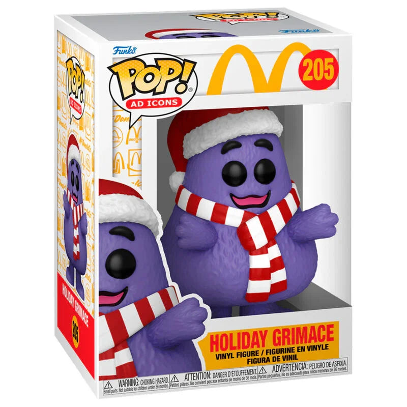 Funko Pop! McDonalds Holiday Grimace - Figura da Collezione Vinyl Nerdscape