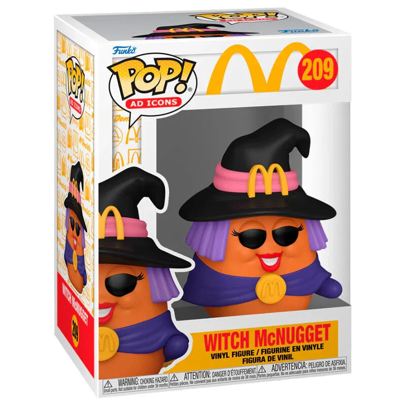 Funko Pop! McDonalds Nugget Buddies Witch - Figura da Collezione Vinyl Nerdscape