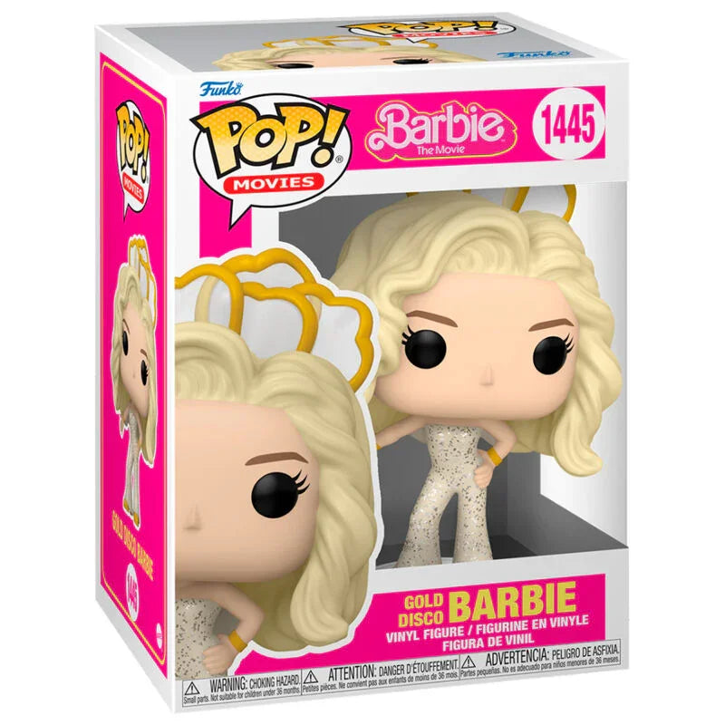 Funko Pop! Barbie Gold Disco - Figura da Collezione Vinyl Nerdscape