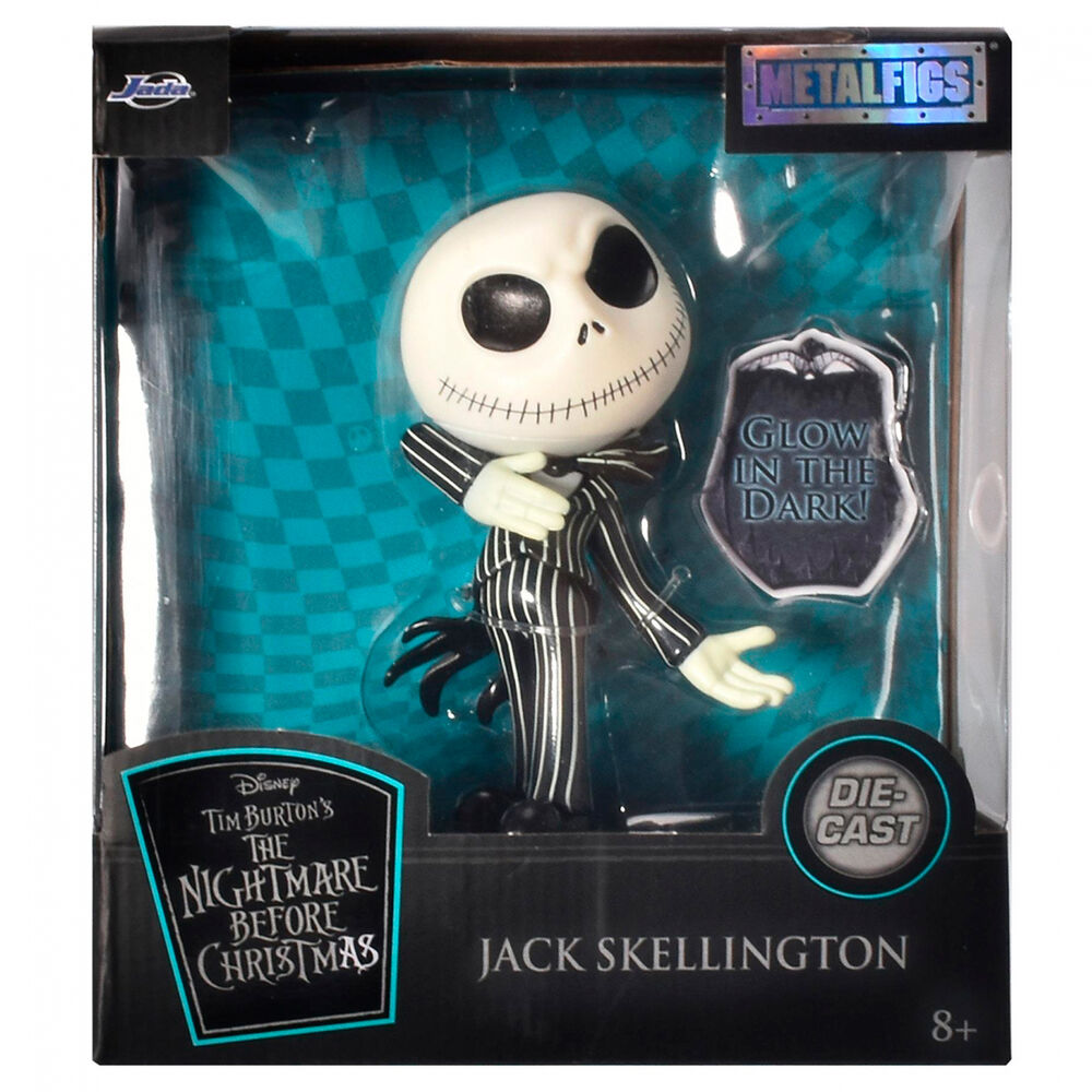 Nightmare Before Christmas Jack Skellington metalfigs figure 10cm Nerdscape