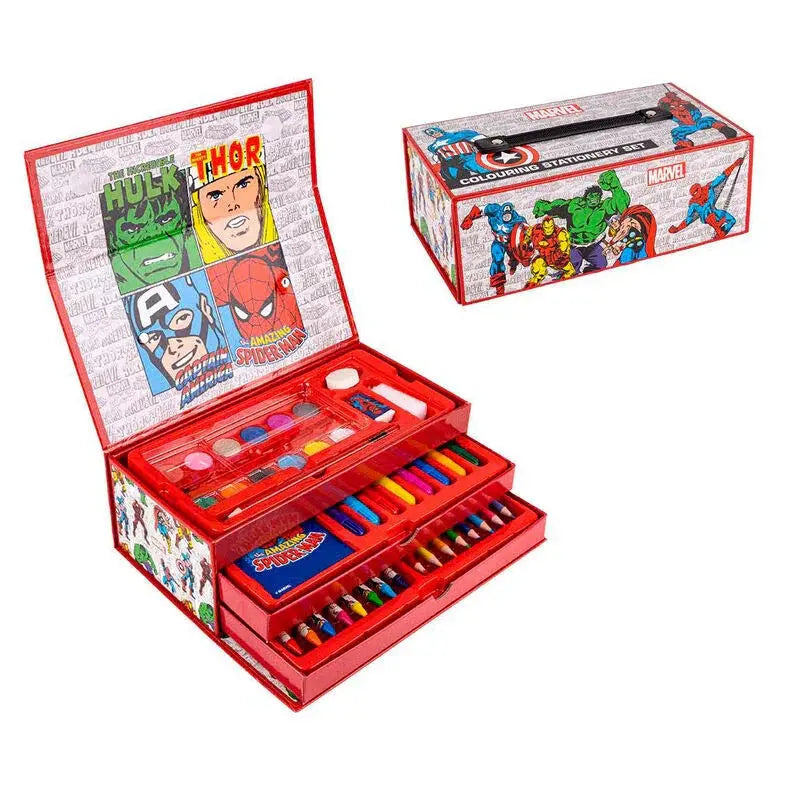 Marvel Colouring stationery case Nerdscape