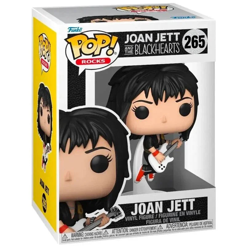 Funko Pop! Rocks Joan Jett - Figura da Collezione Vinyl Nerdscape