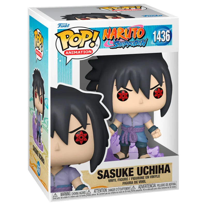 Funko Pop! Naruto Shippuden Sasuke Uchiha - Figura da Collezione Vinyl Nerdscape