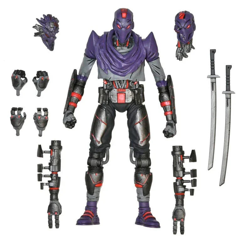 Ninja Turtles The Last Ronin Foot Bot - Figura da Collezione 18cm - Nerdscape Nerdscape