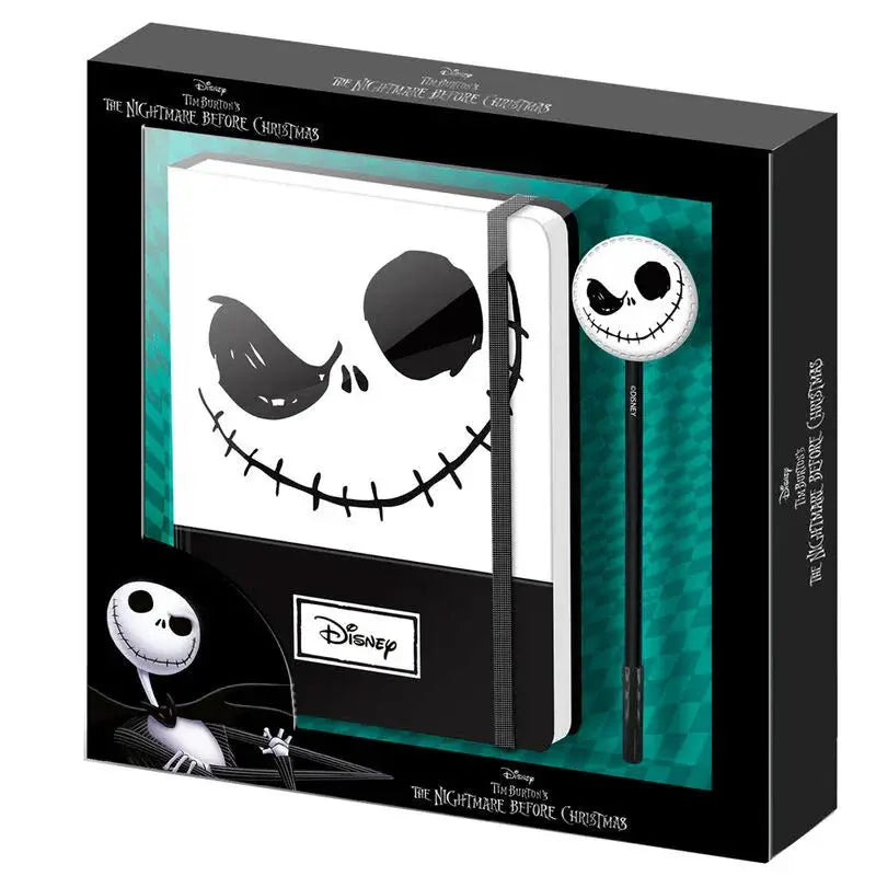 Disney Nightmare Before Christmas diary + pen set Nerdscape
