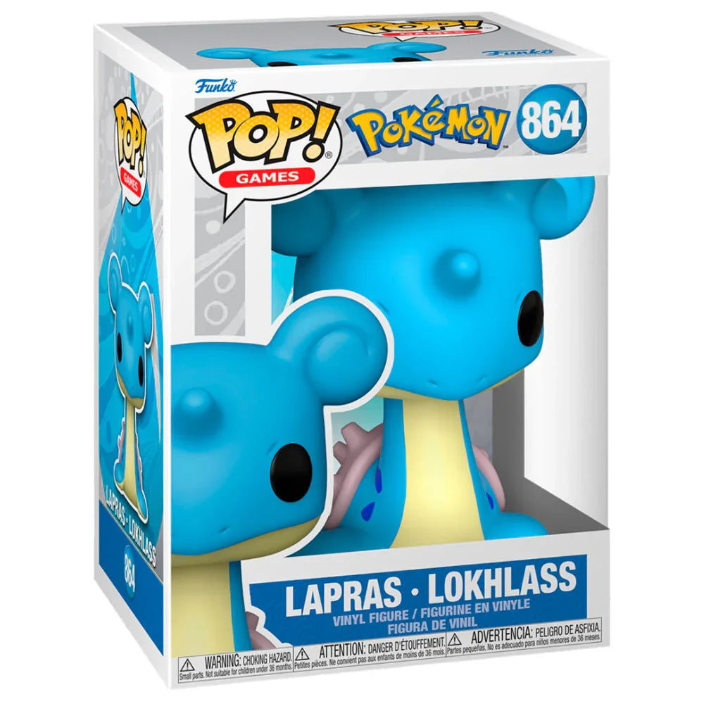 Funko Pop! Pokémon Lapras - Figura da Collezione Vinyl Nerdscape