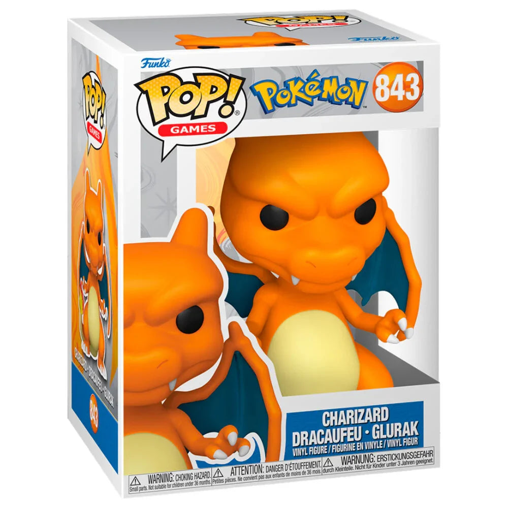 Funko Pop! Pokemon Charizard - Figura da Collezione Vinyl Nerdscape