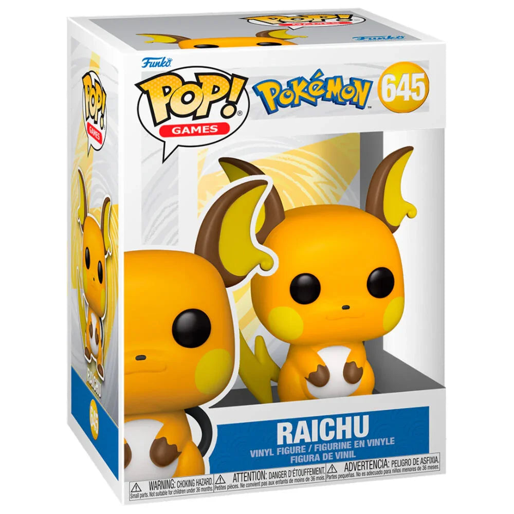 Funko Pop! Pokémon Raichu - Figura da Collezione Vinyl Nerdscape