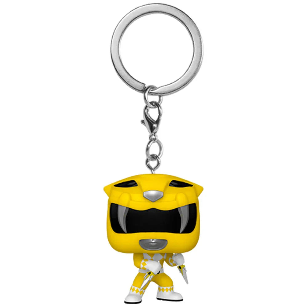 Pocket POP Keychain Power Rangers 30th Anniversary Yellow Ranger Nerdscape