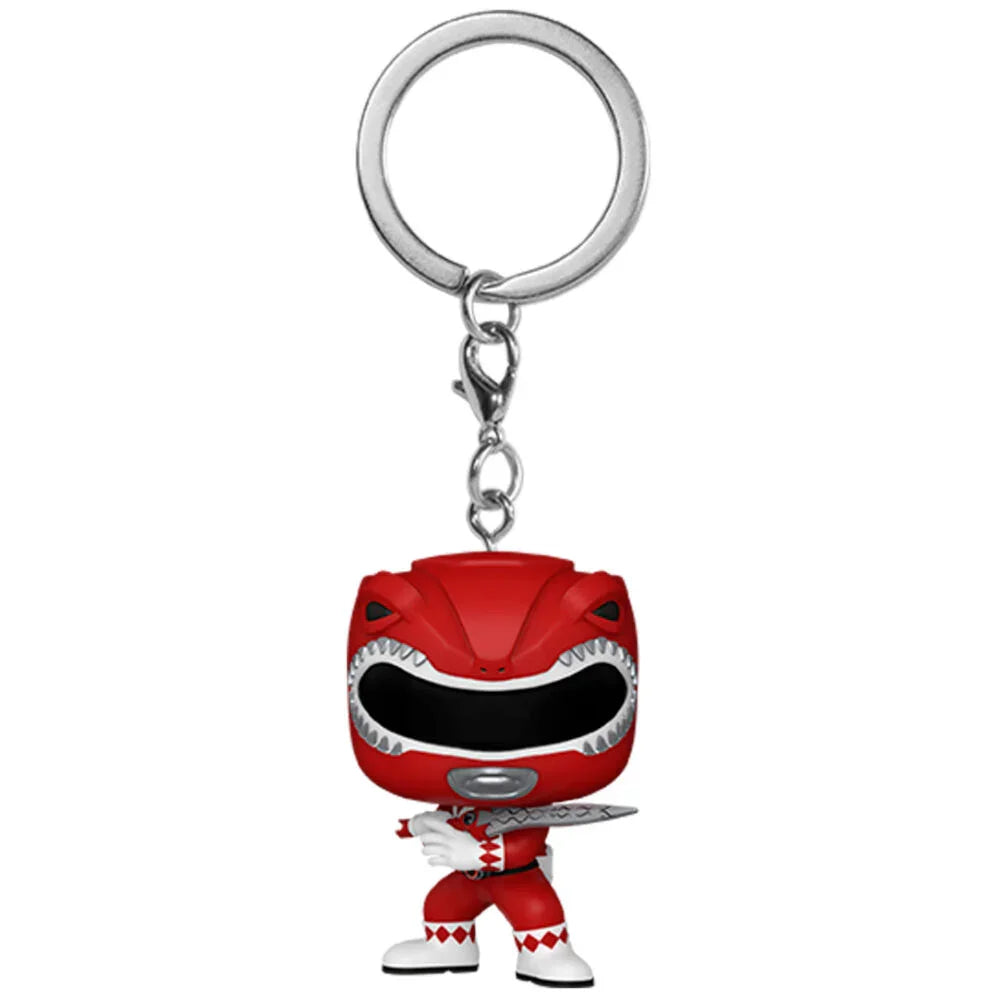 Pocket POP Keychain Power Rangers 30th Anniversary Red Ranger Nerdscape